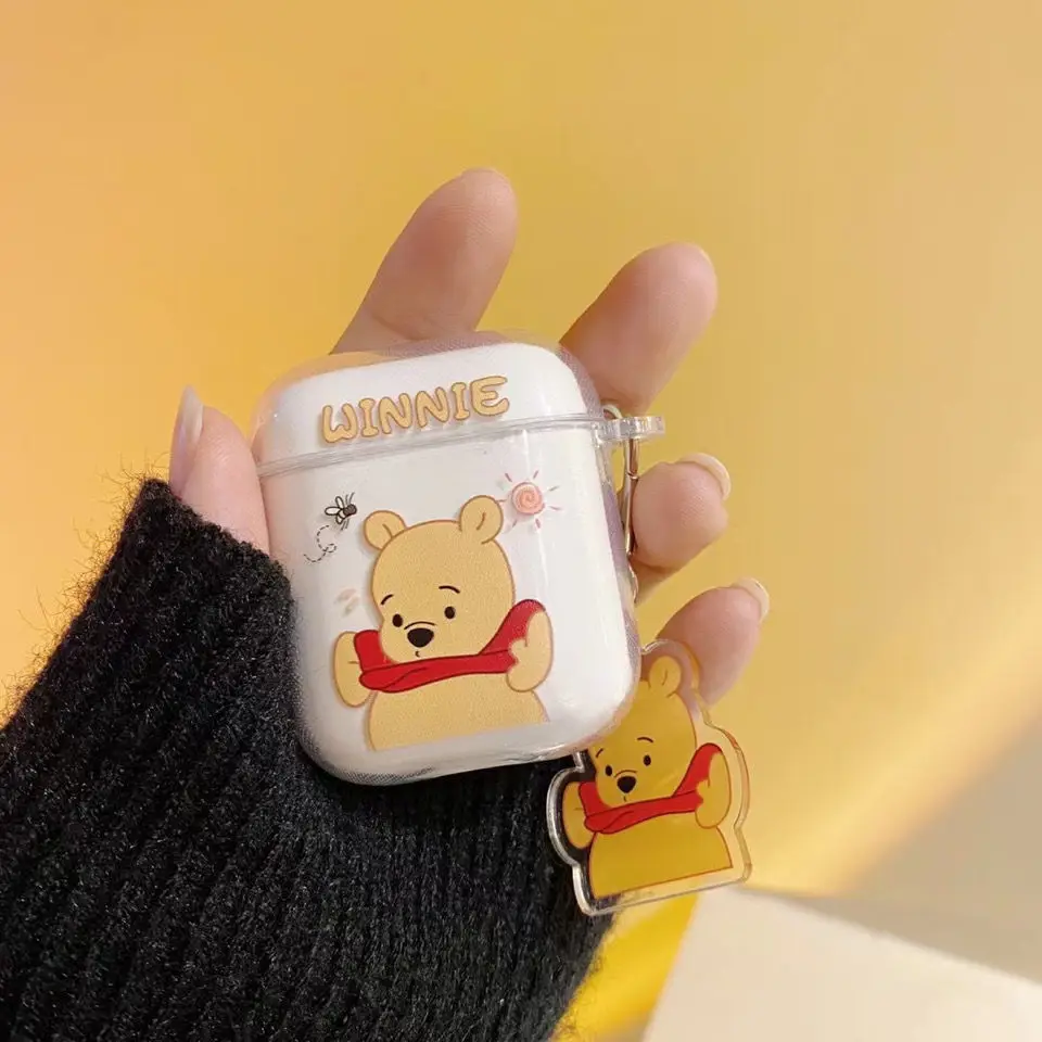 Прозрачный силиконовый чехол для наушников Apple Airpods 1 2 Pro | Электроника