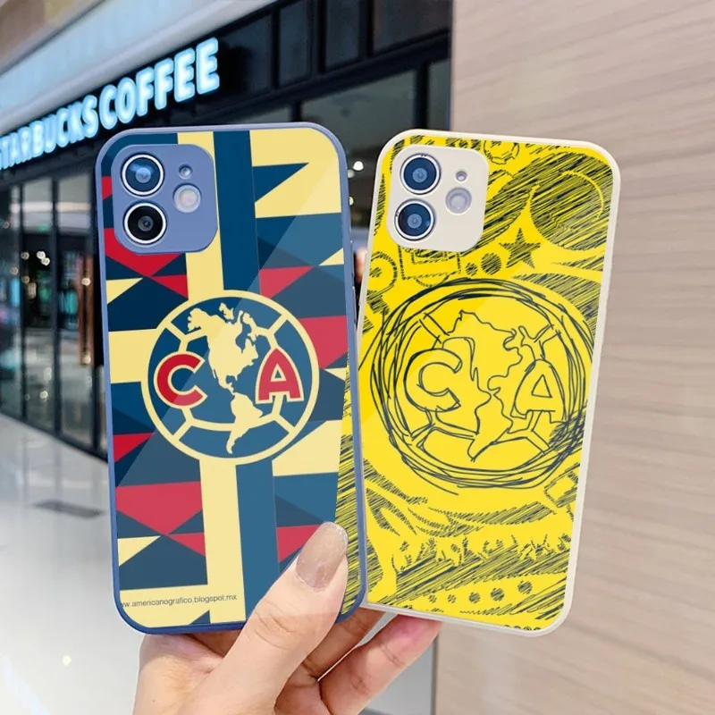 

Чехол для телефона Club America для IPhone 14 13 12 11 Pro Max X XR XS 8 7 Plus, цветной чехол из жидкого стекла