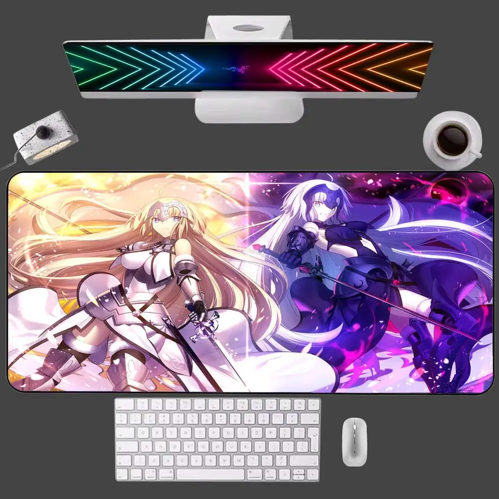 Anime FateGrand Order Mouse Pad Computer Game Accessories Players Speed Lock Edge Rubber Soft Desk Mousepad Office Keyboard Mat