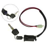 ignition key barrel switch 2 wire position for electric scooter e bike lockkey two wire door lock electric motorcycle accessory