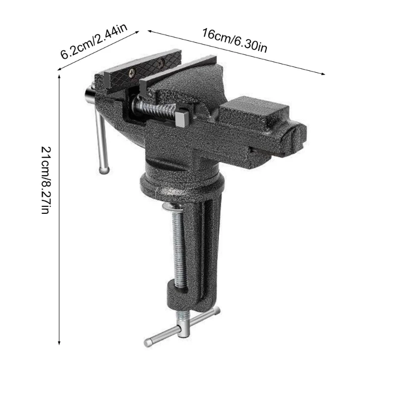 Тиски плоский зажим портативные плоские настольные тиски маленькие
