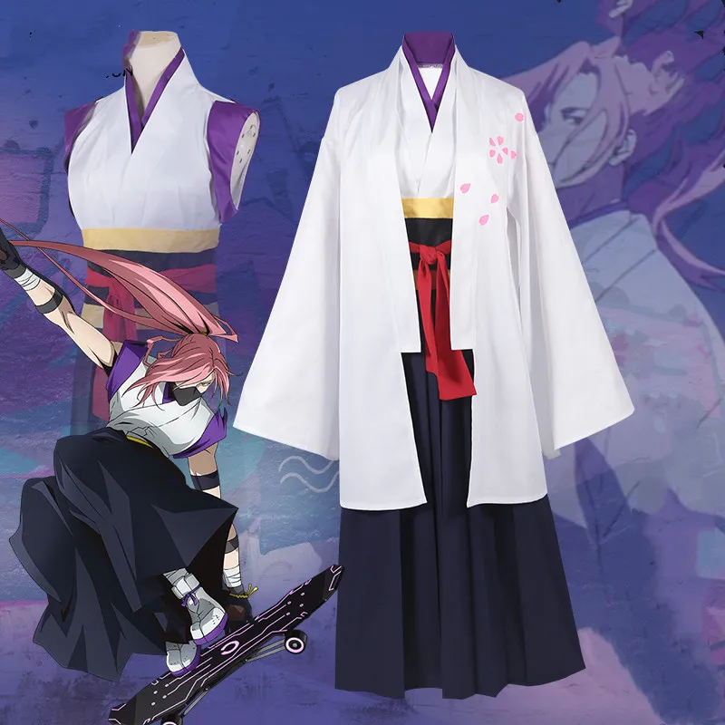 

Anime SK8 The Infinity Cherry Blossom Cosplay Costume Sakurayashiki Outfits Japanese Kimono Uniform Halloween Carnival Suits