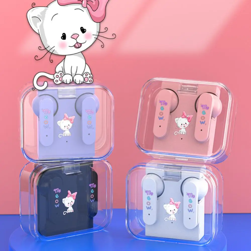 

Stereo Sport Headphone Noise Cancelling Wireless Bluetooth Earphone Hifi Sound Quality Transparent Charging Box Tws Earbuds