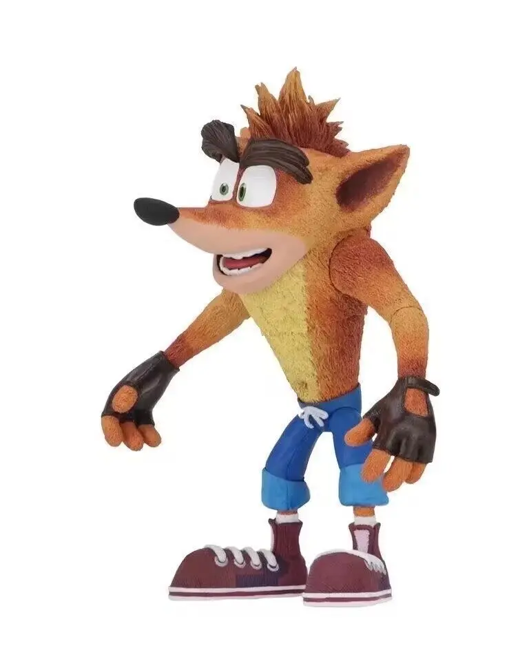 Фото Новая фигурка Тотаку PS, модель игрушки Crash Bandicoot, цветная краска, коллекции экшн-фигурок в розничной упаковке №2