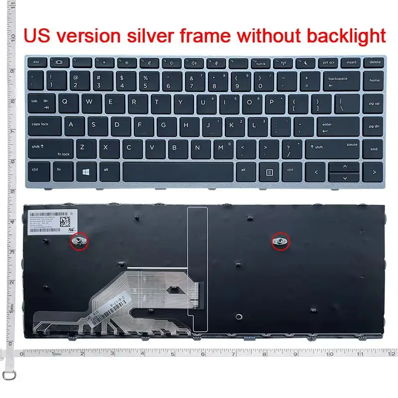 Фото Новая клавиатура для ноутбука HP Probook 645 G5 430 G5 440 G5 445 G5 640 G4 645 G4 на английском языке №5