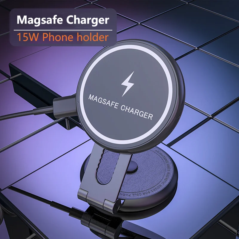 

Wireless Tesla Mobile Charger Phone Model3/y Phone Holder Car For Holder Magsafe Charging Mount