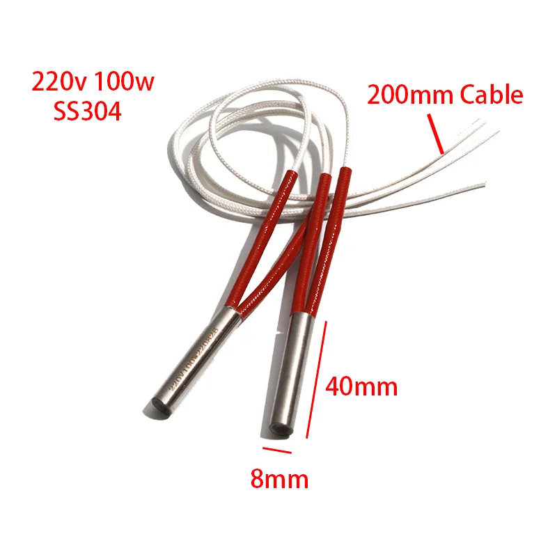 SNDHEATER Картриджный нагреватель 220В 20Вт 10 шт