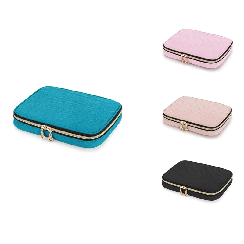 

12 Slots Watch Box Pouch Travel Wrist Watch Strap Organizer Storage Watchband Box For Apple Watch Band Holder Bag