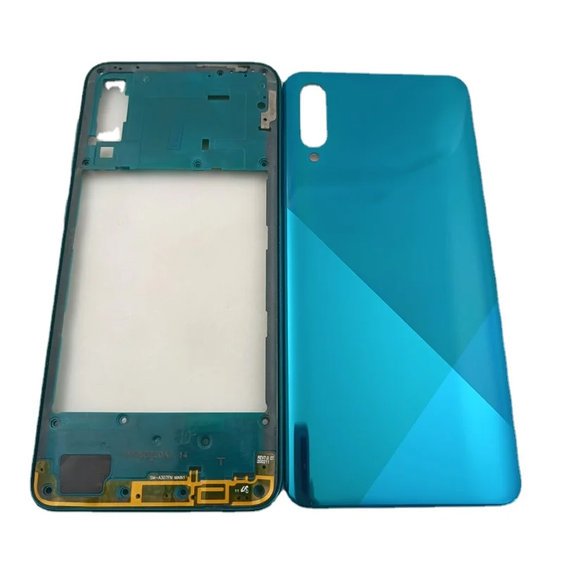 

Original New Housing Case For Samsung Galaxy A30S A307F Middle Frame Bezel Frame + Battery Back Cover Rear Cover Repair Parts