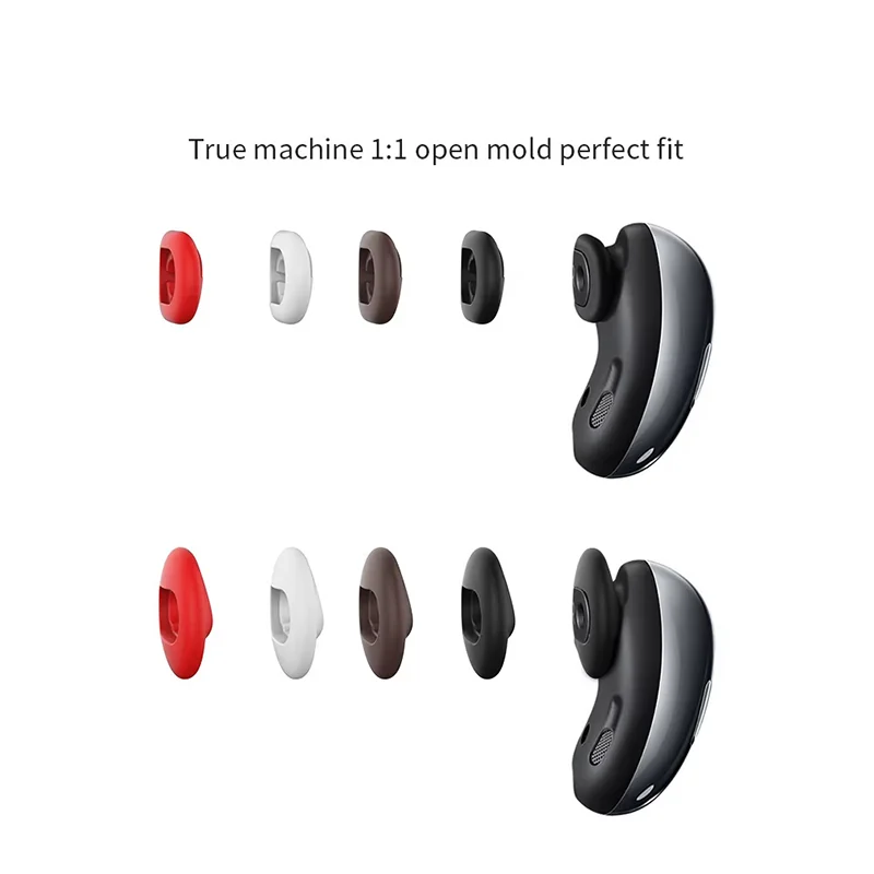Фото Силиконовый чехол для наушников Samsung Galaxy Buds Live R180, амбушюры, накладки для Bluetooth-наушников, вкладыши, колпачки для наушников №2