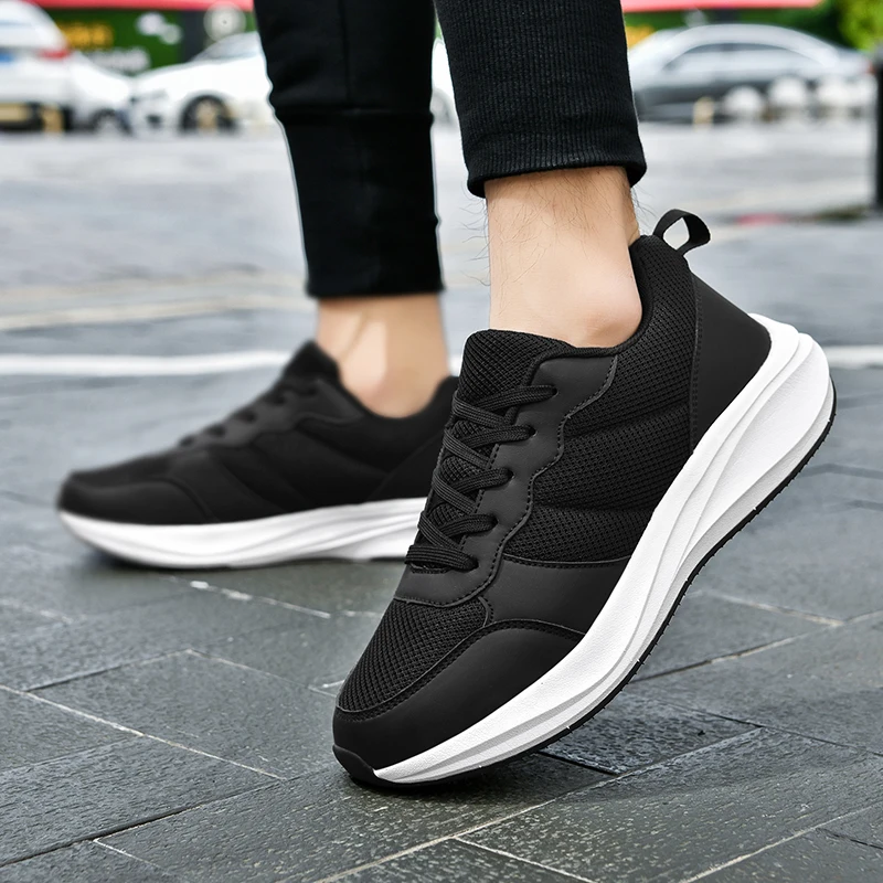 Мужская обувь повседневная летняя модная противоскользящая походная сетчатая