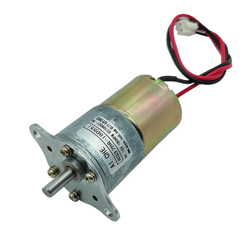 

ZGB37 Mini 37mm Full Metal Gearbox Gear Motor DC 6V 9V 12V 180RPM Slow Speed Large Torque Reduction Motor DIY Robot Toy Model