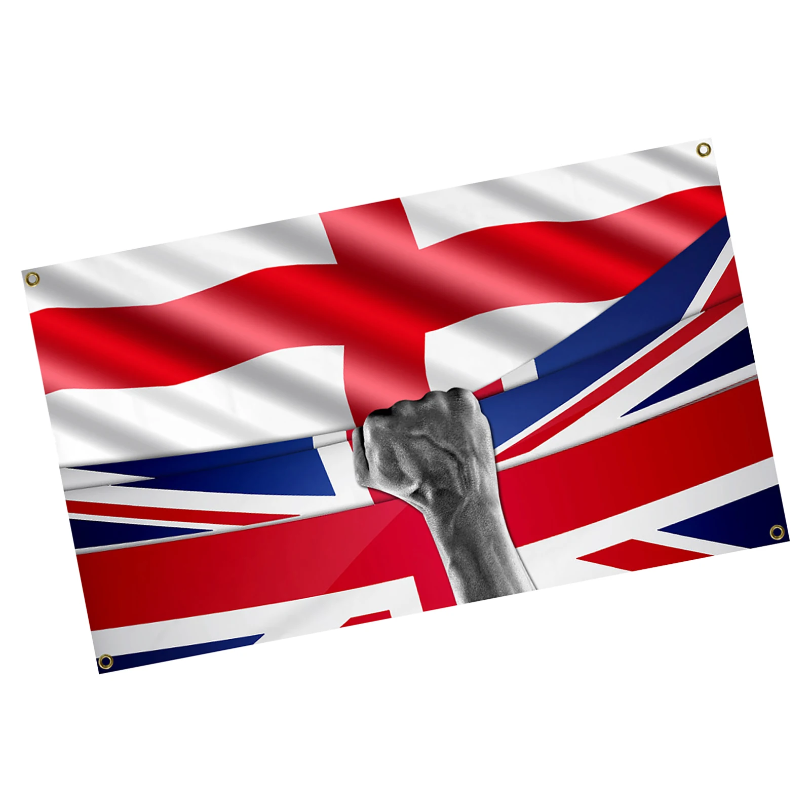 

New 5x 3Platinum Jubilee Of Elizabeth II Flag Banner Polyester With Brass Grommets 150cm X 90cm