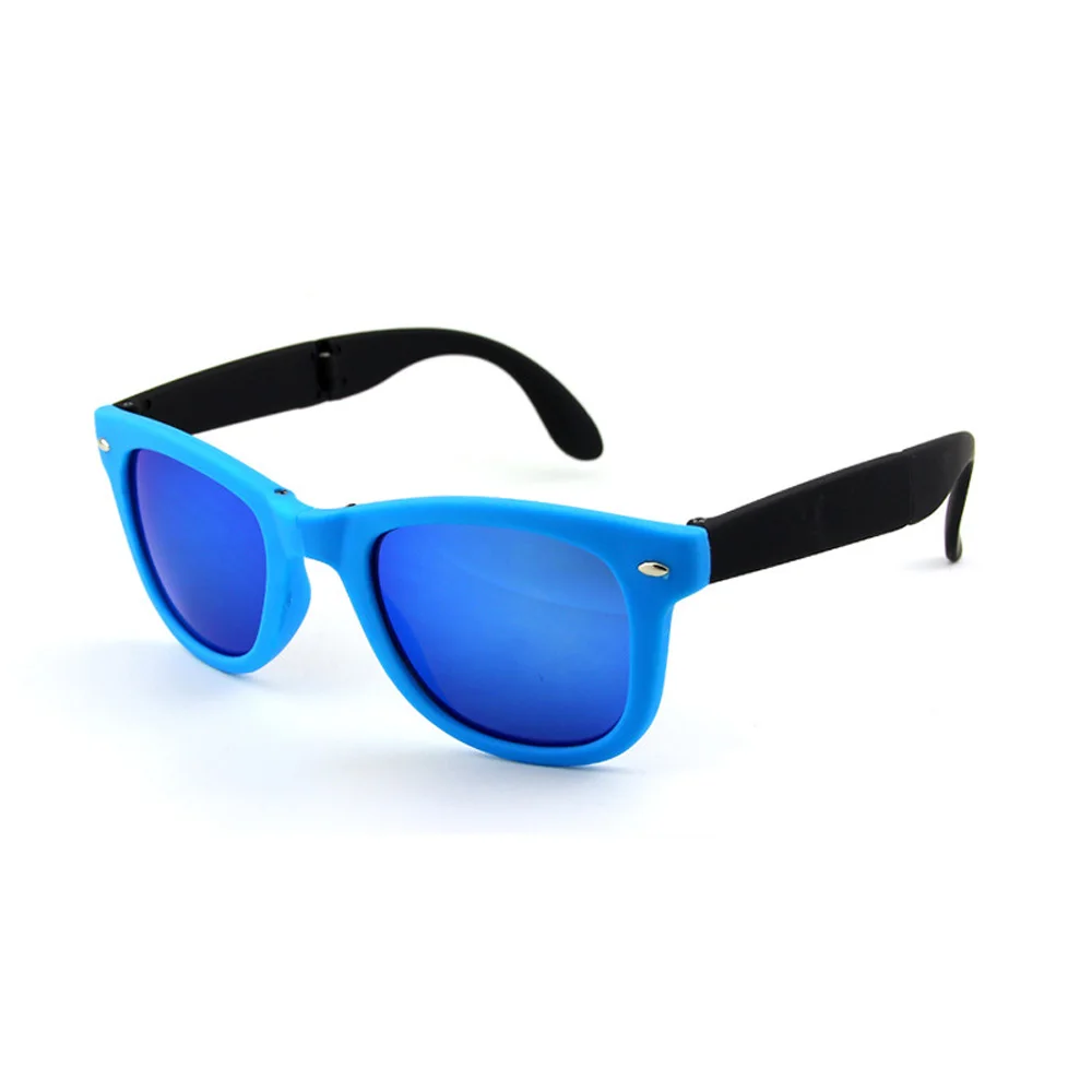 Shonemes складные солнцезащитные очки для мужчин и женщин винтажные зеркальные