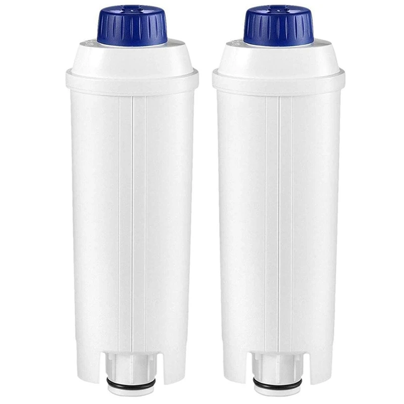 

2X Coffee Machine Water Filter For Delonghi DLSC002 Filter Cartridge Compatible With ECAM, ETAM, EC680, EC800
