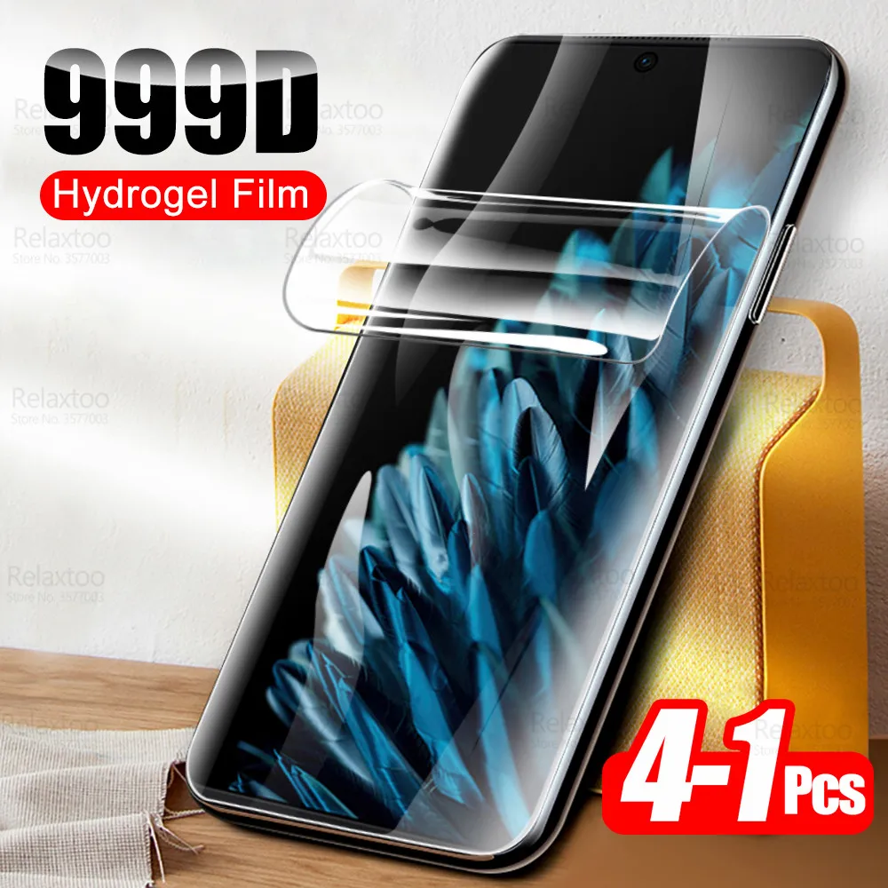 

1-4Pcs Full Glue Curved Soft Film For Oppo Find N2 Flip Hydrogel Film Opo FindN2 N2Flip FindN2Flip 5G Screen Protector Not Glass