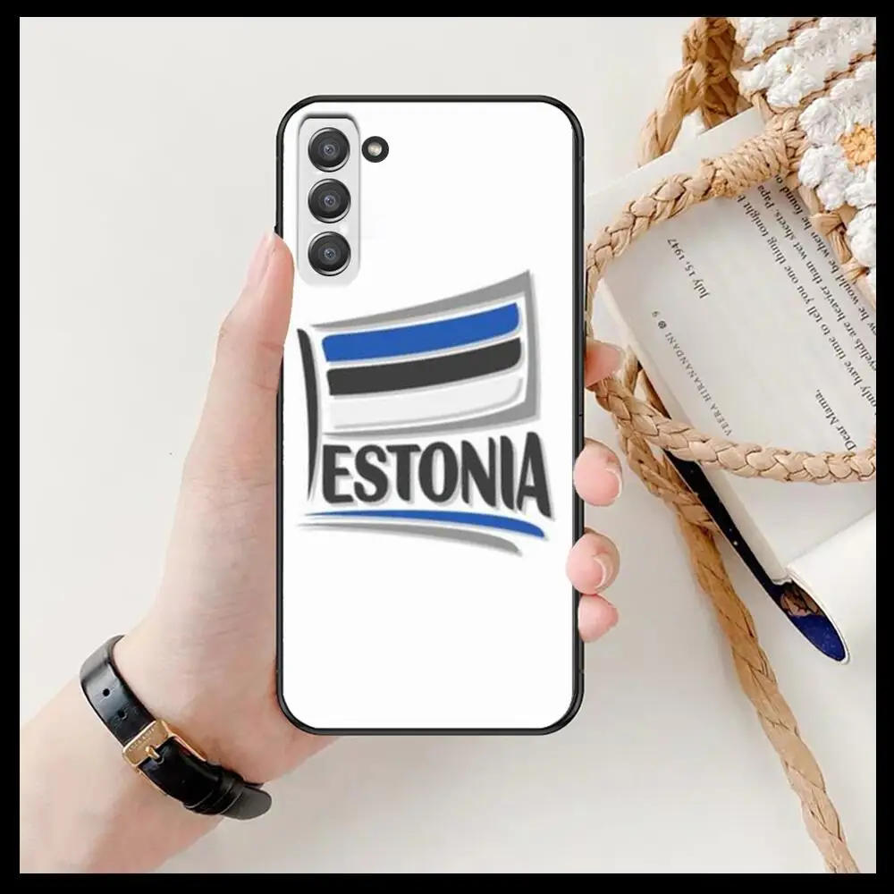 Чехол с эстонским флагом для телефона SamSung Galaxy s6 s7 S8 S9 S10E S20 S21 S5 S30 Plus fe 5G Lite Ultra Edge on.