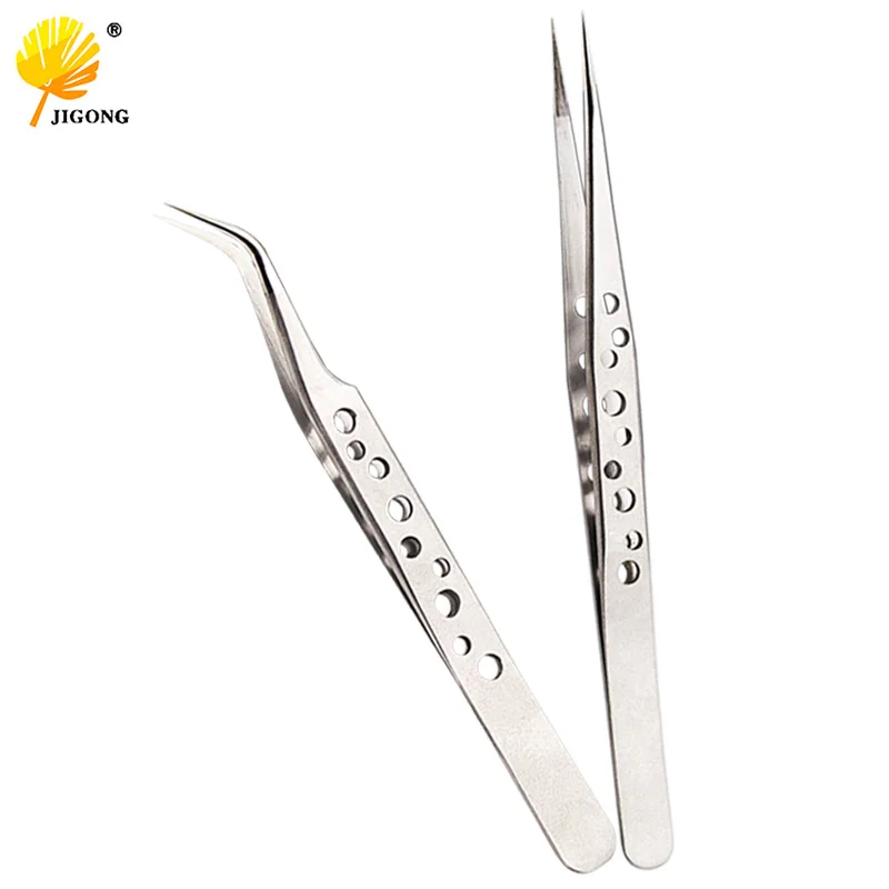 electronics-industrial-tweezers-precision-anti-static-curved-straight-tip-stainless-forceps-phone-repair-hand-tool