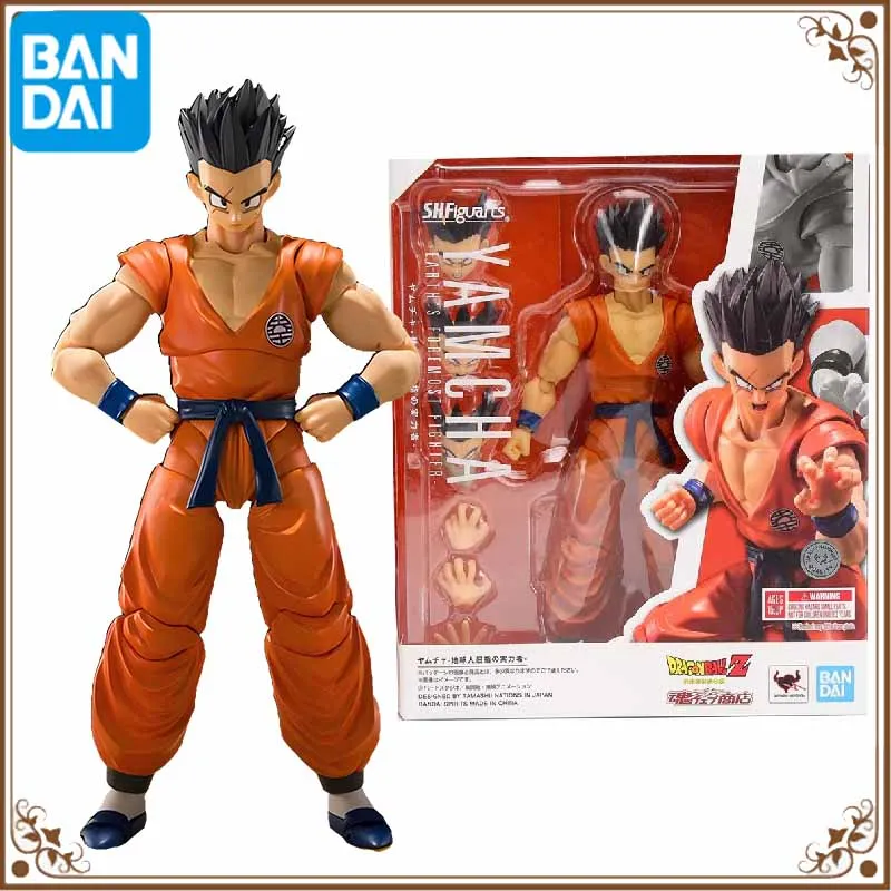 Bandai Dragon Ball Z S.H.Figuarts Yamcha анимация аниме фигурка готовая модель комплект серии