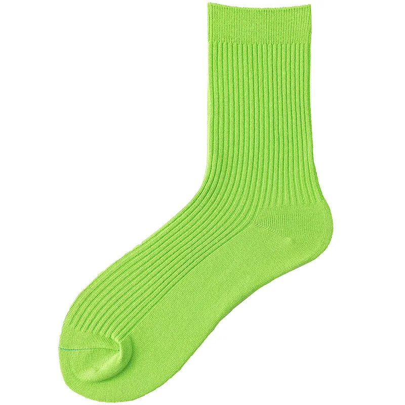 Мужские и женские носки флуоресцентного цвета