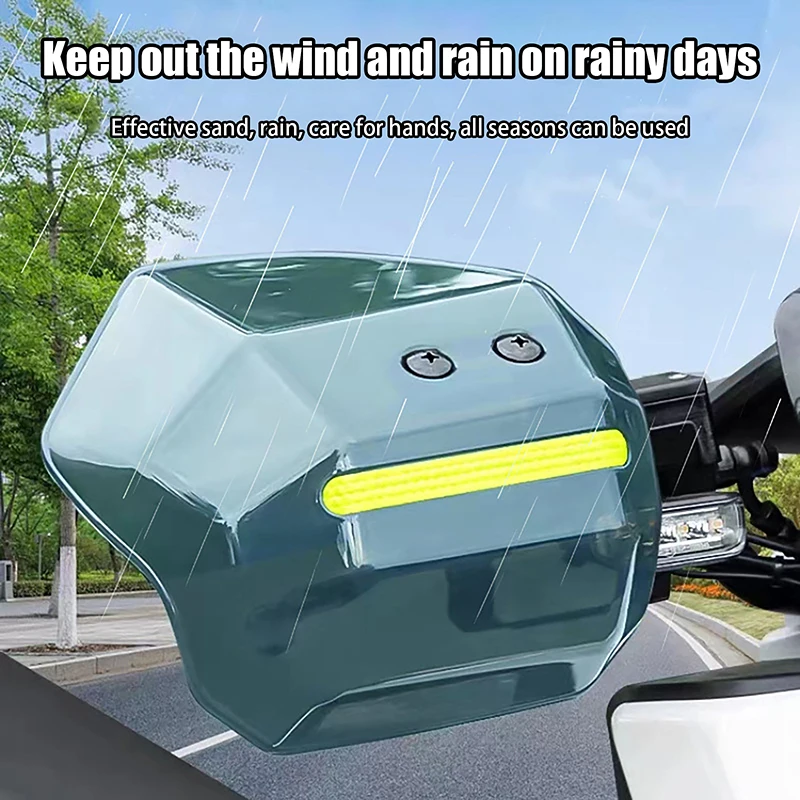 1 Шт. Руль Мотоцикла Защита Лобового Стекла От Ветра Дождя Солнца