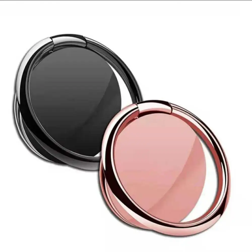 

Magnetic Finger Ring Bracket Portable Desktop Phone Stand Luxury Rotatable Finger Ring Holder 360 Degree Rotating Universal