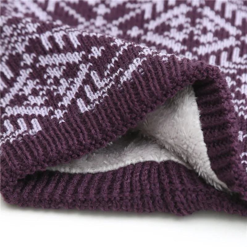 Вязаный теплый шарф-кольцо