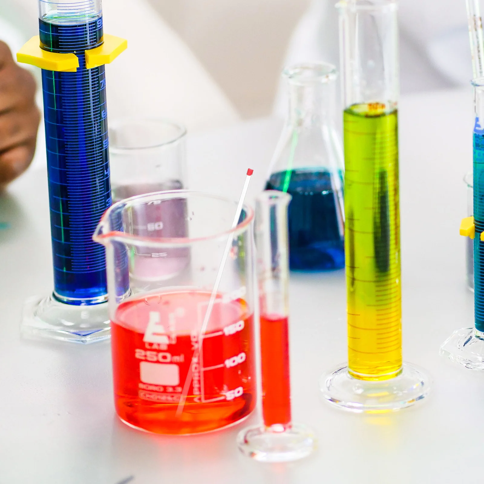 2 набора из 200 шт. стеклянных капиллярных трубок микрогематокритовые трубы