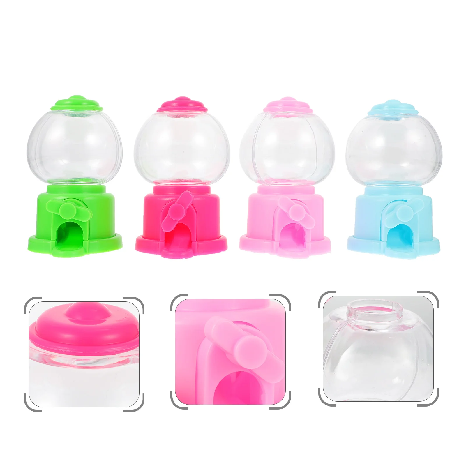 

Machine Candy Mini Gumball Dispenser Catcher Kids Toy Gum Bank Party Bubble Machines Grabbing Toys Box Wedding Fillers Vending