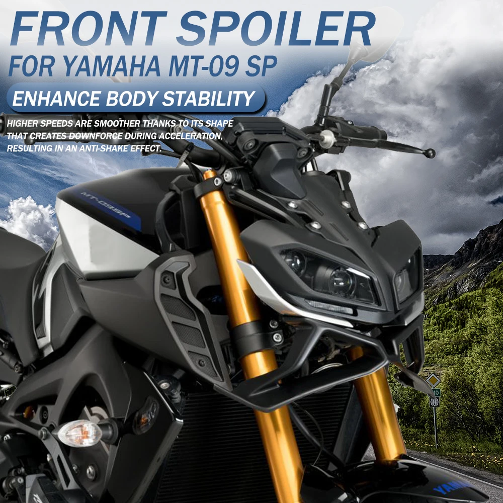 

MT-09 New 2017-2020 Motorcycle Accessorie Front Downforce Spoilers mt09 SP Downforce Naked Frontal Spoilers For YAMAHA MT 09