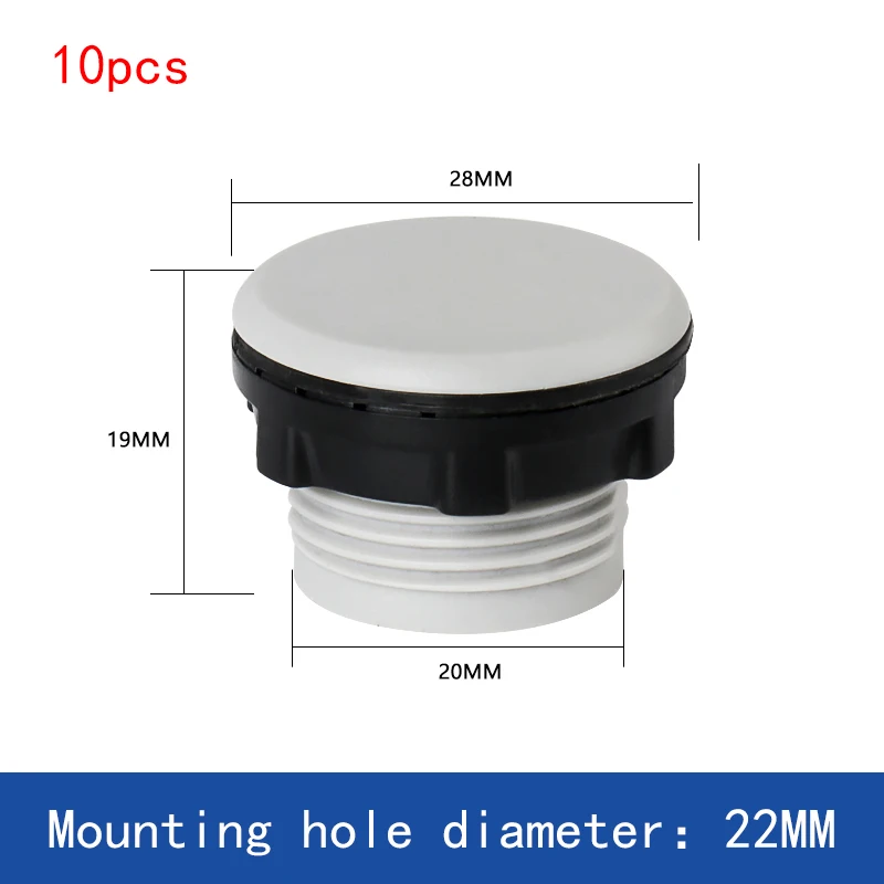 

Комплект из 10 панелей переключателей APDIQI серого и черного цвета