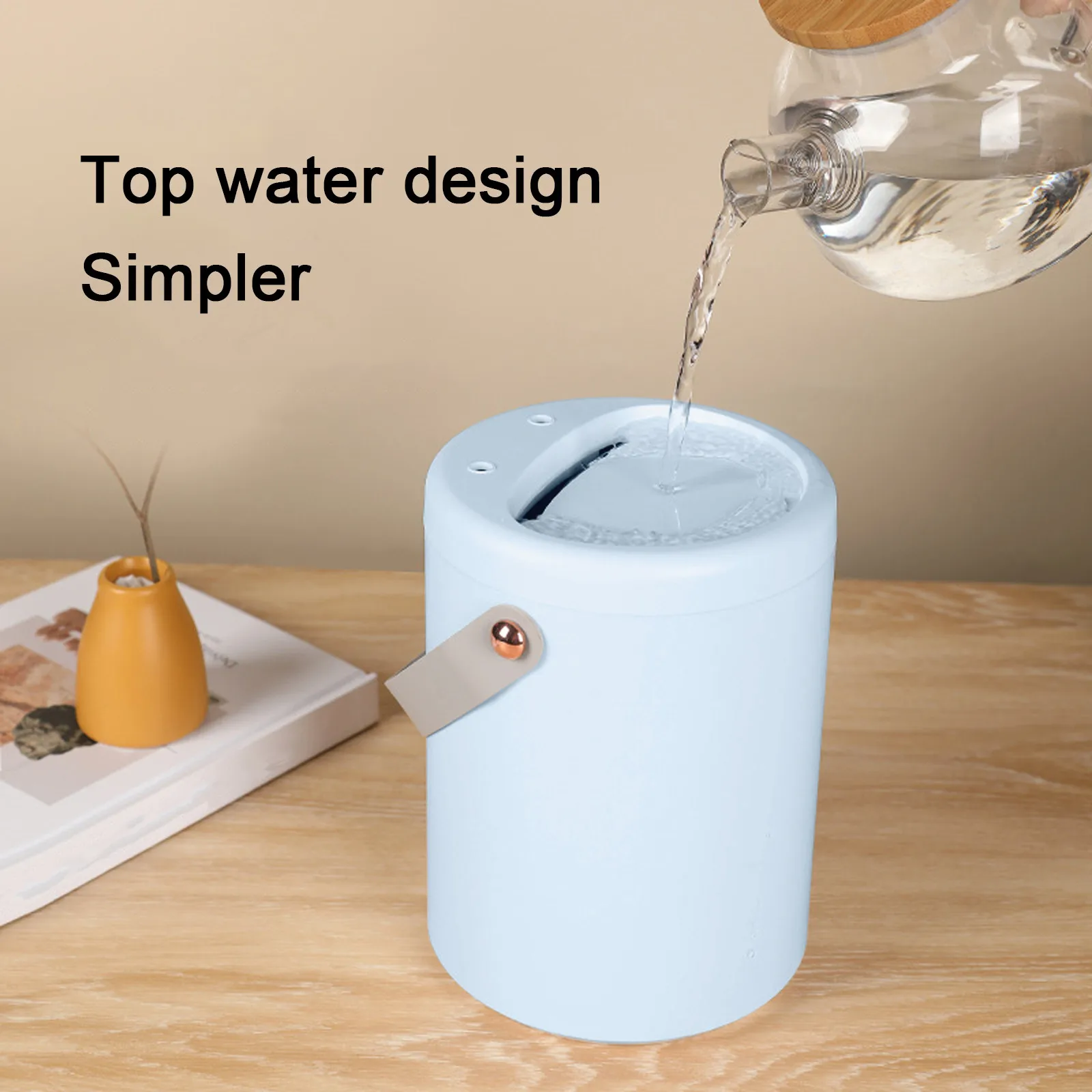 

Big holiday Deals! USB Humidifier With Colorful Light ,Large Capacity 3L Quiet Cool Mist Humidifier For Car And Office ,Plants,