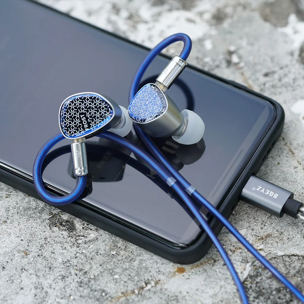 Hi-Fi проводные наушники BQEYZ Frost