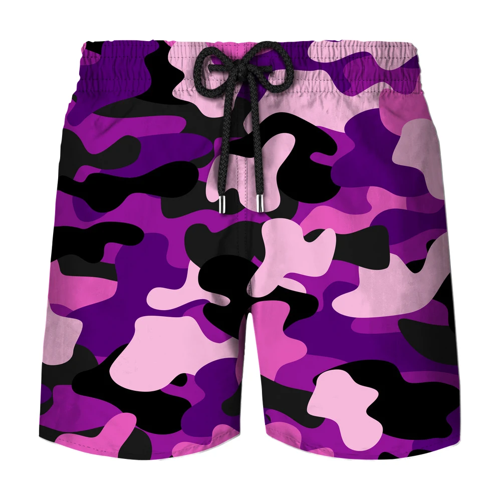 

2022 camouflage print men' wim hort trouer 3d beach quick dry beachwear wimwear urfboard weatpant