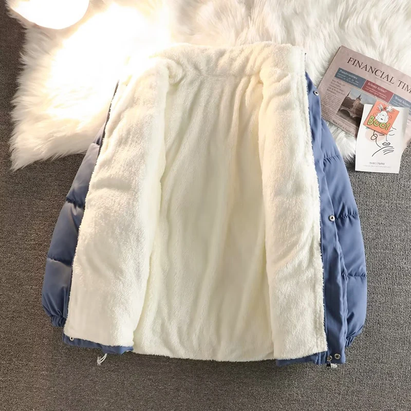 2022 Winter New Trending Products Men Women Fleece Parkas Outwear Simple Fashion Keep Warm Heavy Jackets Coats