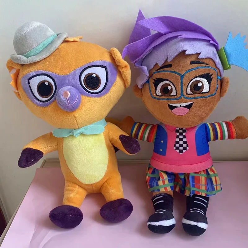 Gabi Vivo Plush Toys Cartoon Monkey Stuffed Doll Plushies Andrs Marta Sandoval Rosa Kinkajou Pillow Kids Birthday Xmas Gifts