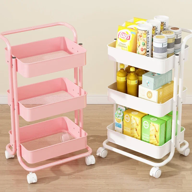 Тележка для хранения во французском стиле современная многофункциональная