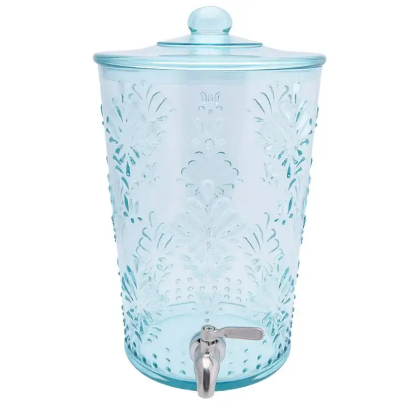 

Days 2-Gallon Acrylic Beverage Dispenser, Teal