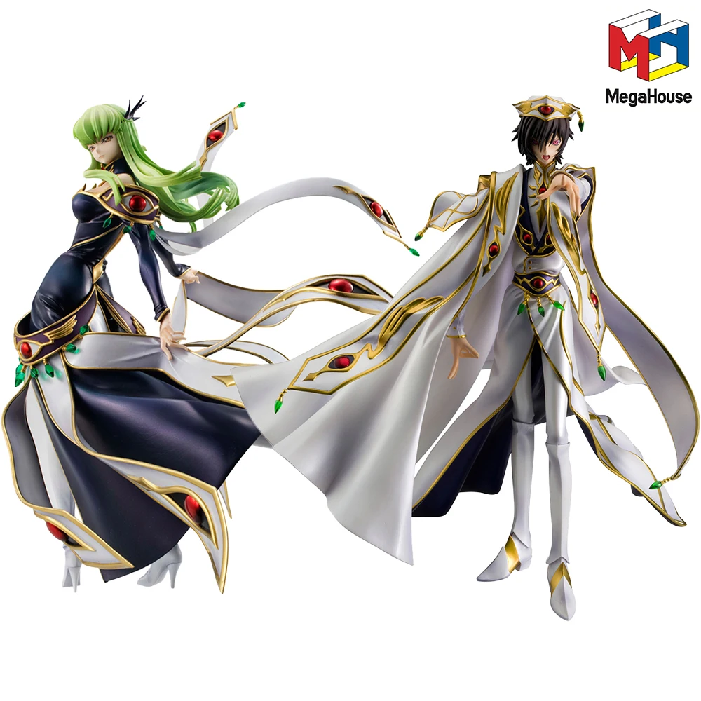 

[In Stock]Megahouse Precious G.E.M Lelouch.vi.Britannia C.C Anime Figure Collectible Action Model Toys