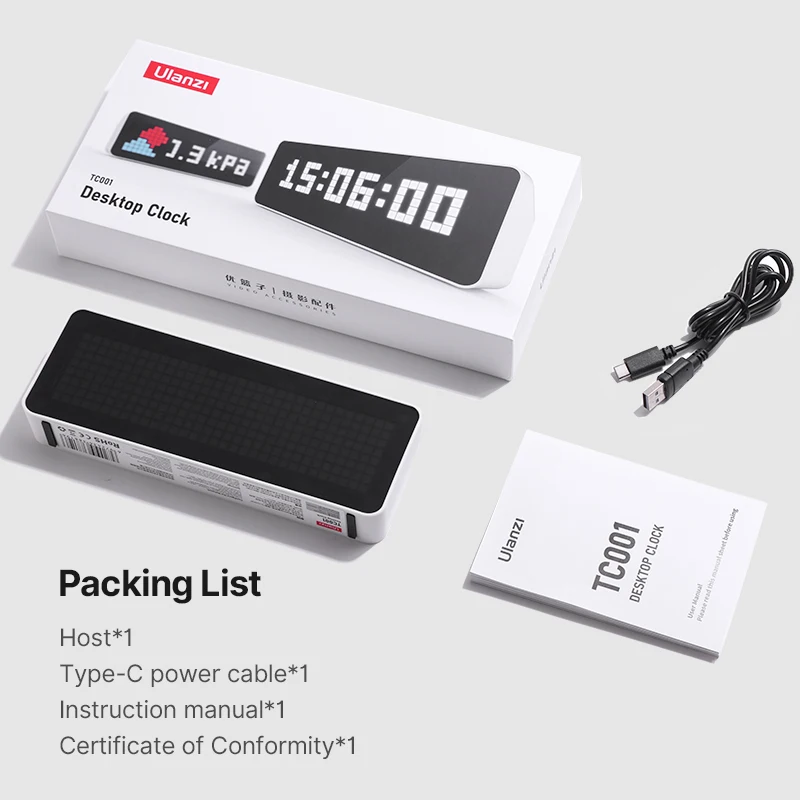 

Ulanzi TC001 умные часы