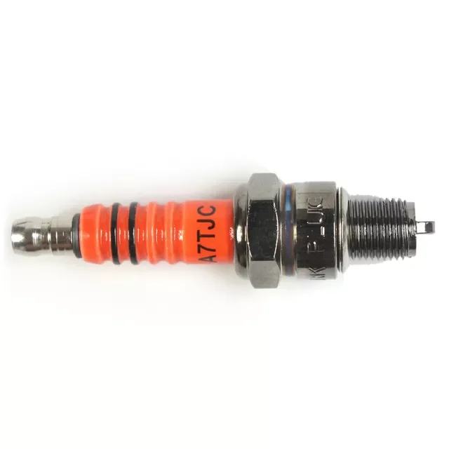 

Plug CR7HSA ATRTC High Performance 3-Electrode For GY6 Scooter Motorcycle 10mm Spark Plug Accessories