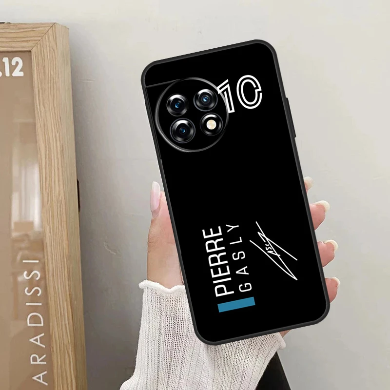 Чехол Pierre Gasly 10 F1 чехол для OnePlus 10T 10R 12R 9R 8T 12 11 9 Pro Nord CE 2 3 Lite CE4 2T N10 N20 N30