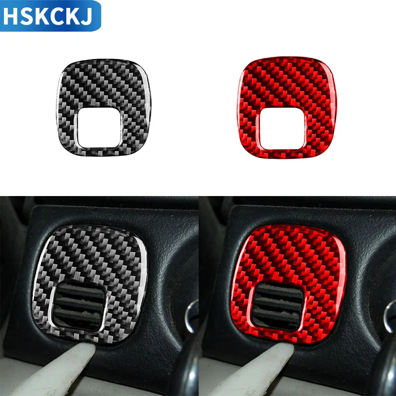 

Для Chevrolet Corvette C5 1998 1999 2000 2001 2002 2003 2004 панель автомобильного ключа кнопка Крышка отделка Настоящее углеродное волокно стикер аксессуар