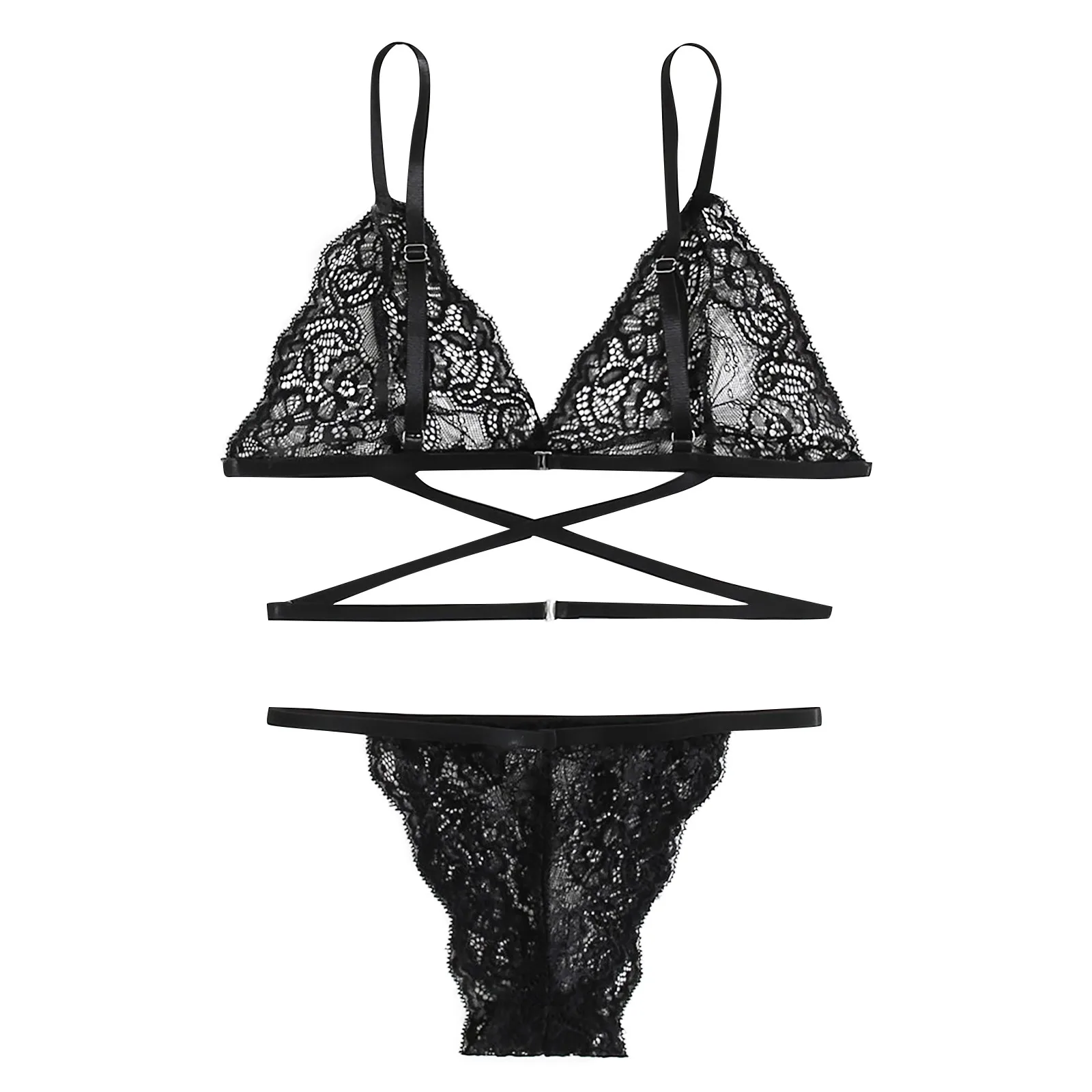 2022 сексуальное женское белье кружевной прозрачный бюстгальтер боди с вырезами