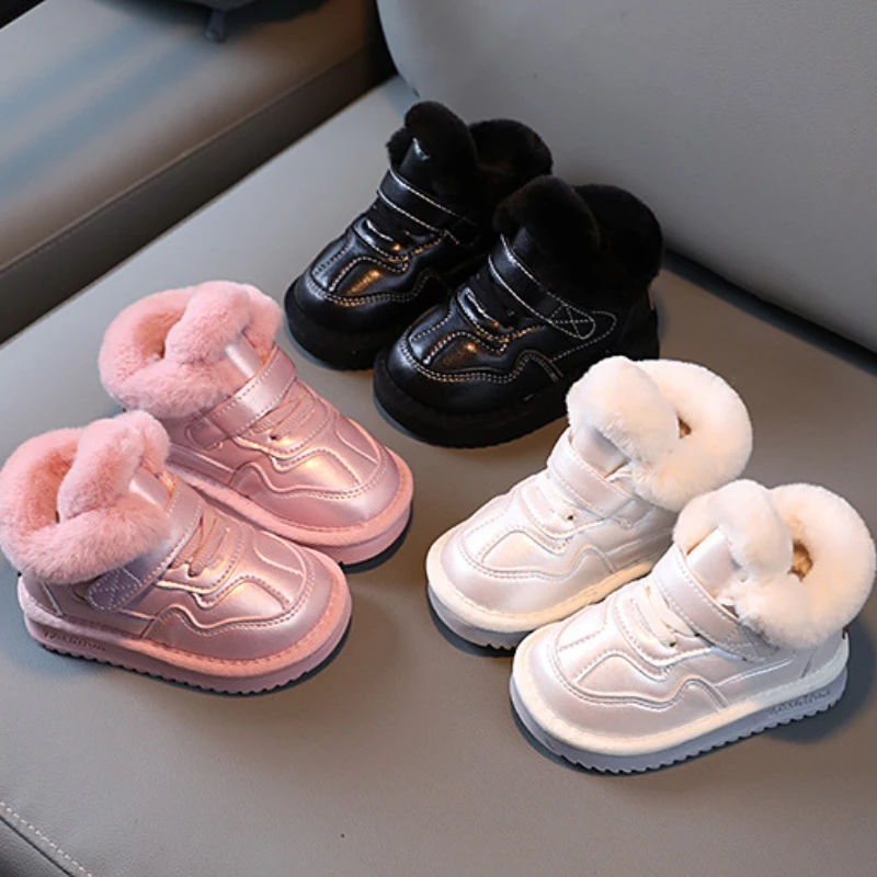 Детские зимние ботинки для мальчиков и девочек