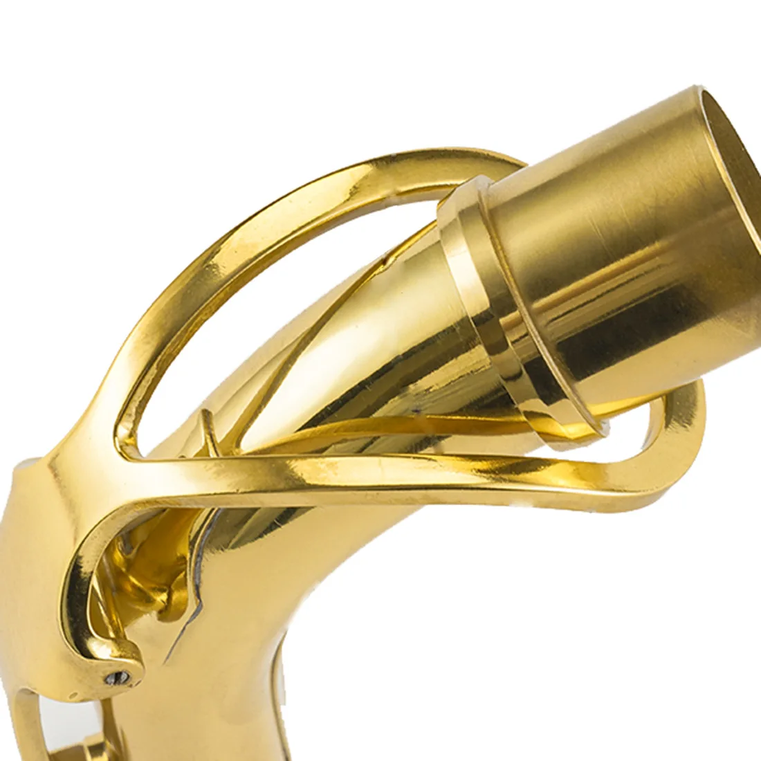 Саксофон с изогнутой шеей латунный материал золото E Flat (или F) аксессуары для