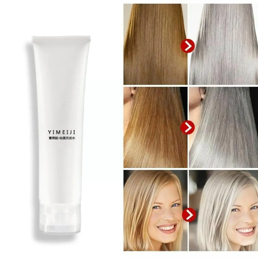 

Blond Purple Toning Hair Shampoo Remove Yellow Purple Remove Ash Gray Hair To Toner Blonde Dye 100ml Yellow Silver Bleached