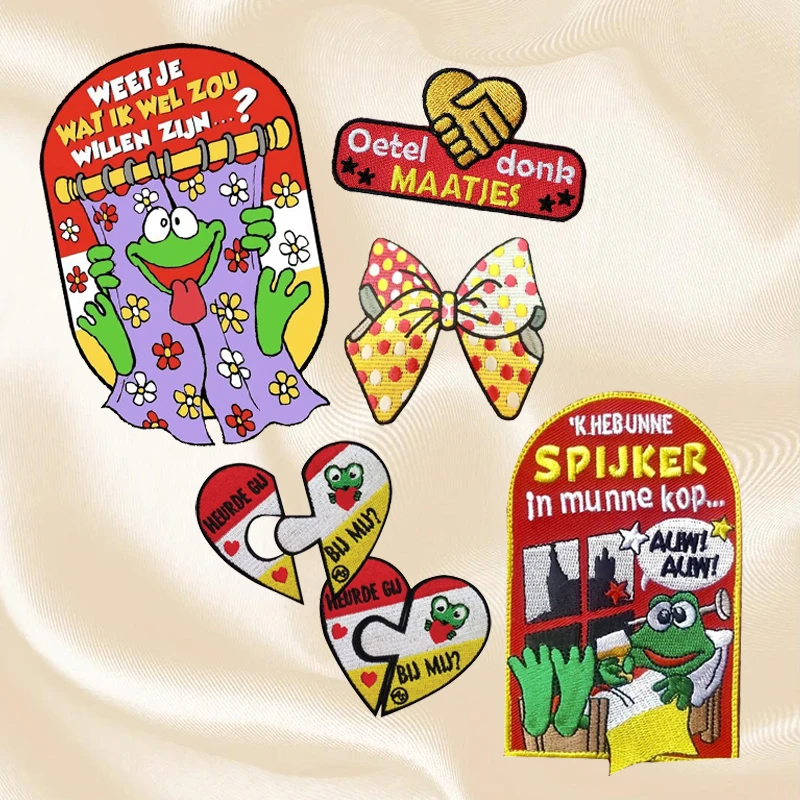 Набор эмблема Нидерленд нашивка с вышивкой аппликация карнавальные нашивки