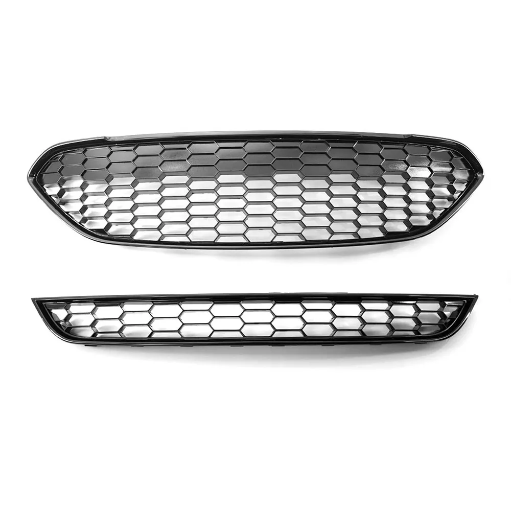 

Car Front Bumper Centre Grille for Ford Fiesta Zetec-S 2013 2014 2015 2016 2017 Front Racing Grills sporty Grille Grill Cover