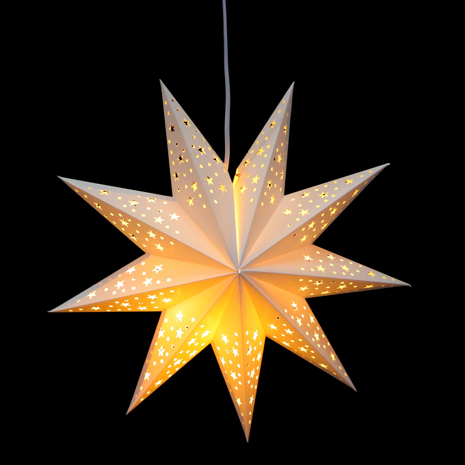 

1pc Showcase Display Lamp Well-made Practical Party Lamp Star-shaped Lamp for Christmas